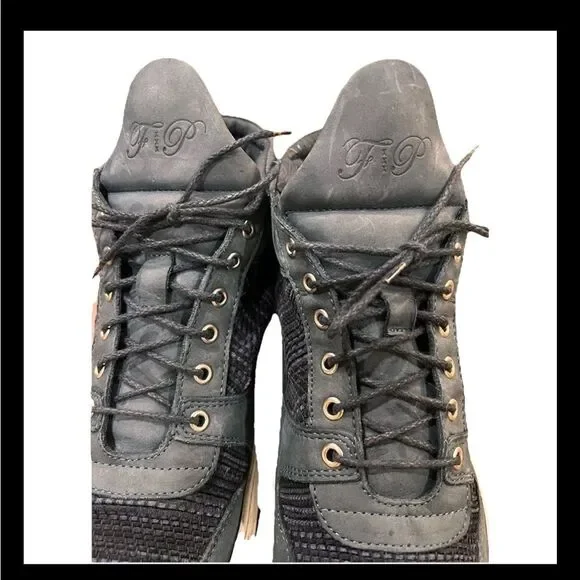 Filling Pieces High Top Sneakers US 11.5–12 Navy Suede  display picture 3